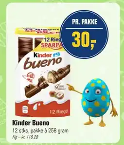 Otto Duborg Kinder Bueno tilbud