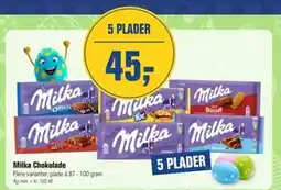 Otto Duborg Milka Chokolade tilbud
