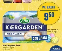 Otto Duborg Arla Kærg å rden Saltet tilbud