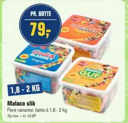 Otto Duborg Malaco slik tilbud