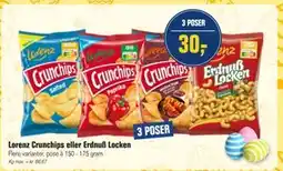 Otto Duborg Lorenz Crunchips eller Erdnuß Locken tilbud