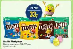 Otto Duborg M&M's Maxi poser tilbud