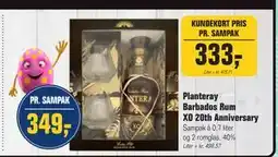 Otto Duborg Planteray Barbados Rum XO 20th Anniversary tilbud