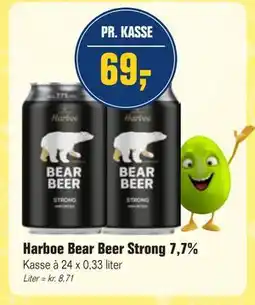 Otto Duborg Harboe Bear Beer Strong 7,7% tilbud