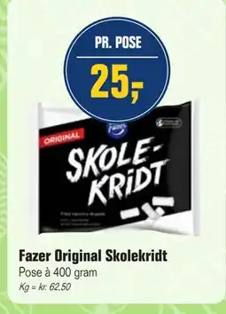 Otto Duborg Fazer Original Skolekridt tilbud