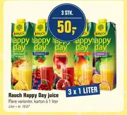 Otto Duborg Rauch Happy Day juice tilbud