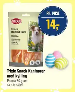 Otto Duborg Trixie Snack Kaninører med kylling tilbud