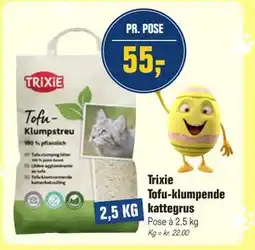 Otto Duborg Trixie Tofu-klumpende kattegrus tilbud