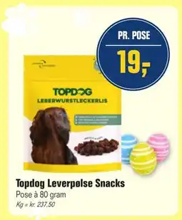 Otto Duborg Topdog Leverpølse Snacks tilbud
