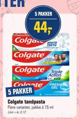 Otto Duborg Colgate tandpasta tilbud
