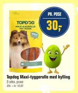 Otto Duborg Topdog Maxi-tyggerulle med kylling tilbud