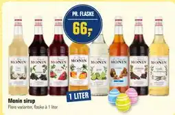 Otto Duborg Monin sirup tilbud