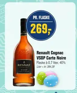 Otto Duborg Renault Cognac VSOP Carte Noire tilbud