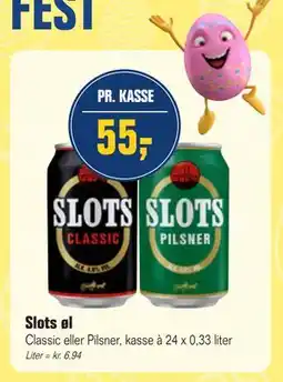 Otto Duborg Slots øl tilbud