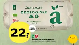 SuperBrugsen Änglamark økologiske æg tilbud