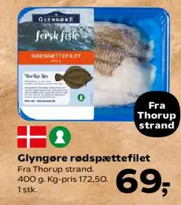 SuperBrugsen Glyngøre rødspættefilet tilbud