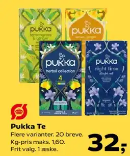 SuperBrugsen Pukka Te tilbud