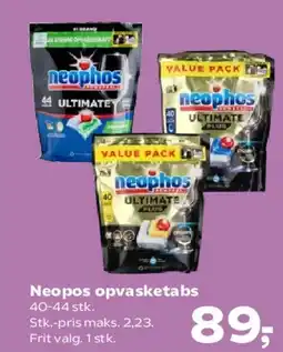 SuperBrugsen Neophos opvasketabs tilbud