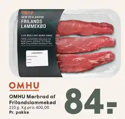 SPAR OMHU Mørbrad af Frilandslammekød tilbud