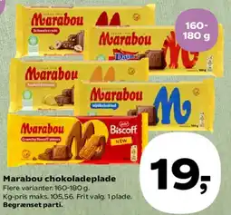 SuperBrugsen Marabou chokoladeplade tilbud