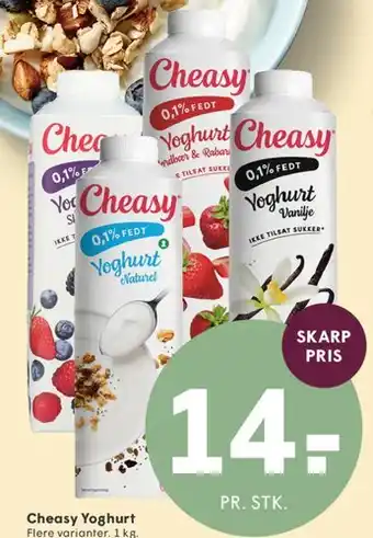 SPAR Cheasy Yoghurt tilbud