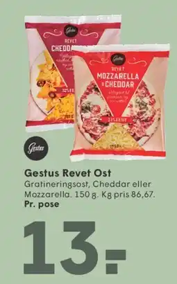 SPAR Gestus Revet Ost tilbud