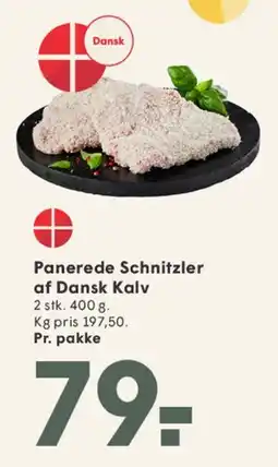 SPAR Panerede Schnitzler af Dansk Kalv tilbud