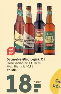 SPAR Svaneke Økologisk Øl tilbud