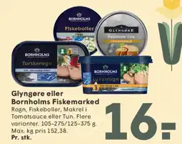 SPAR Glyngøre eller Bornholms Fiskemarked tilbud