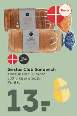 SPAR Gestus Club Sandwich tilbud