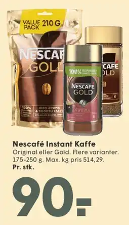 SPAR Nescafé Instant Kaffe tilbud