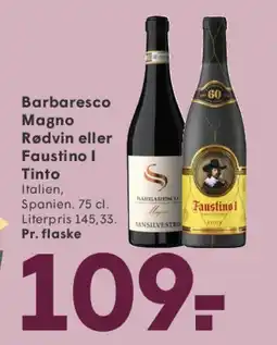 SPAR Barbaresco Magno / Faustino tilbud