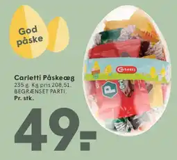 SPAR Carletti Påskeæg tilbud