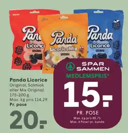 SPAR Panda Licorice tilbud