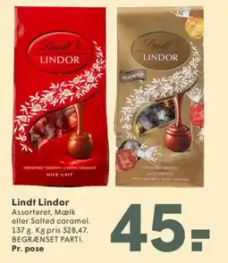 SPAR Lindt Lindor tilbud