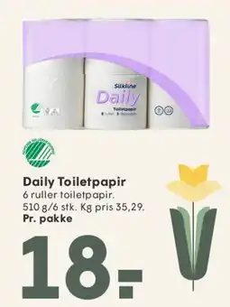 SPAR Daily Toiletpapir tilbud