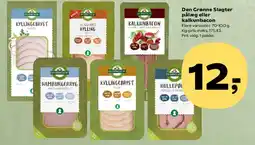 Kvickly Den Grønne Slagter pålæg eller kalkunbacon tilbud