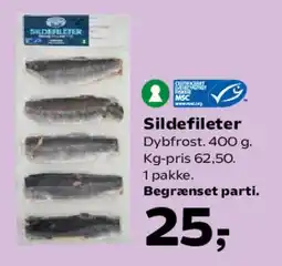 Kvickly Sildefileter tilbud