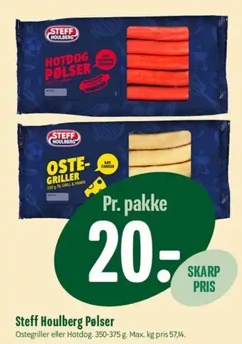 Min Købmand Steff Houlberg Pølser tilbud