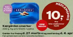 Kvickly Kærgården smørbar tilbud