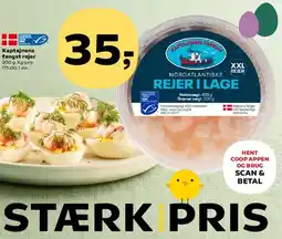 Kvickly Nordatlantiske rejer i lage tilbud