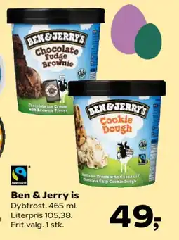Kvickly Ben & Jerry is tilbud