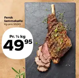 Kvickly Fersk lammekølle tilbud