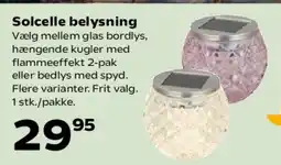 Kvickly Solcelle belysning tilbud