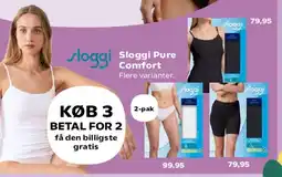 Kvickly Sloggi Pure Comfort tilbud