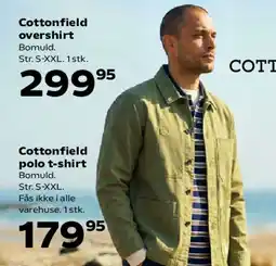Kvickly Cottonfield overshirt tilbud