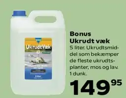 Kvickly Bonus Ukrudt væk tilbud