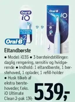 Føtex Oral-B eltandbørste tilbud
