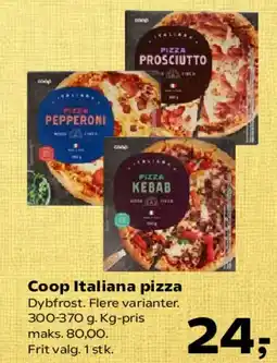 Kvickly Coop Italiana pizza tilbud