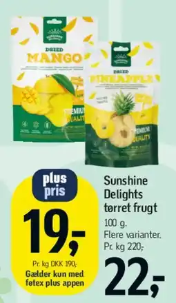 Føtex Be-Kind / Raw Bite / True Dates / Organic Crave tilbud